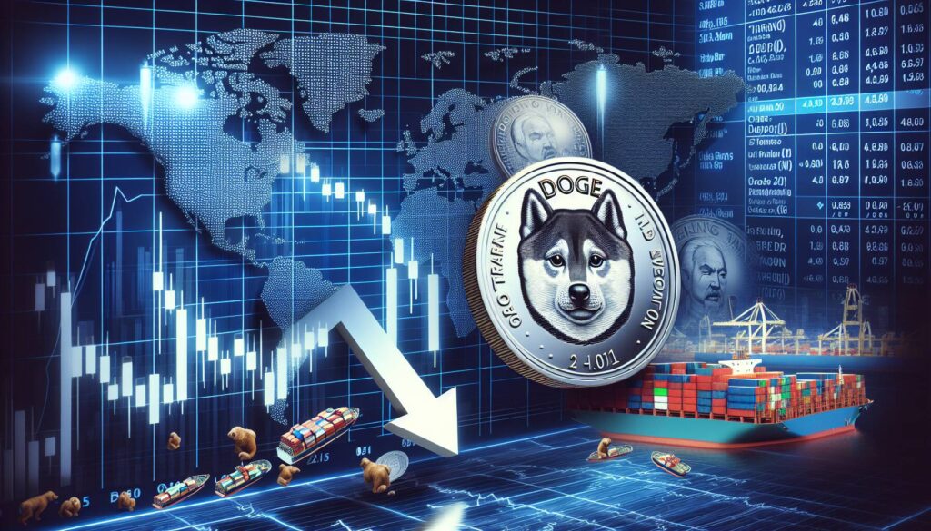 DOGE faces downturn amid tariff tensions