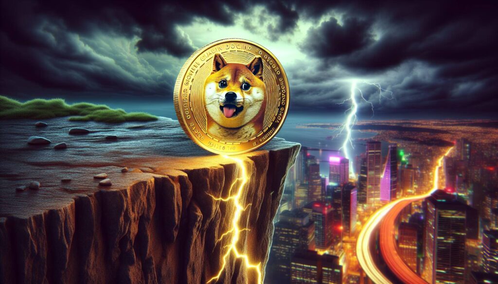 Dogecoin faces volatility amid flash crash and institutional interest