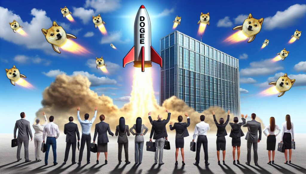 Dogecoin's rally fueled by institutional interest