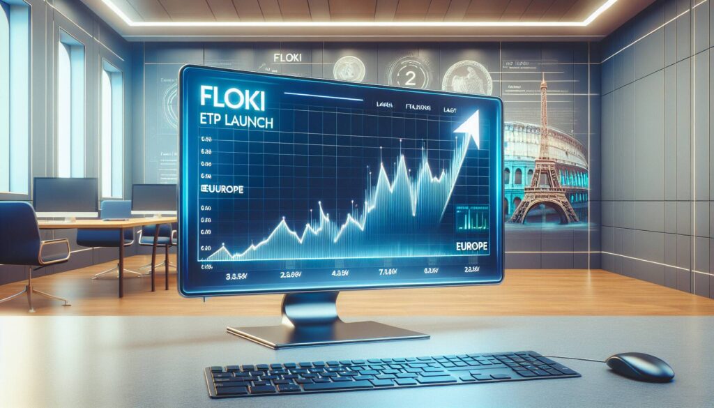 Floki's price surge following ETP launch in Europe