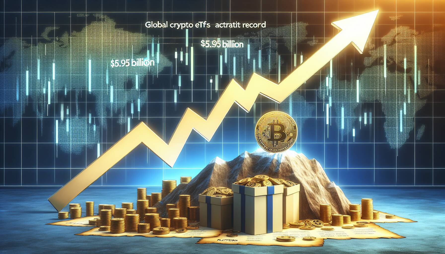 Global crypto ETFs attract record $5.95 billion as bitcoin scales new highs - Reuters