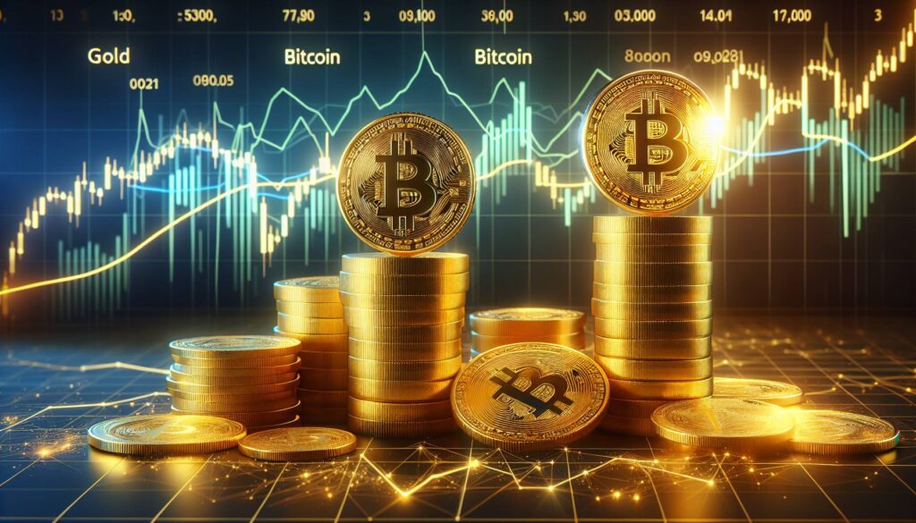 Gold outshines bitcoin in market performance