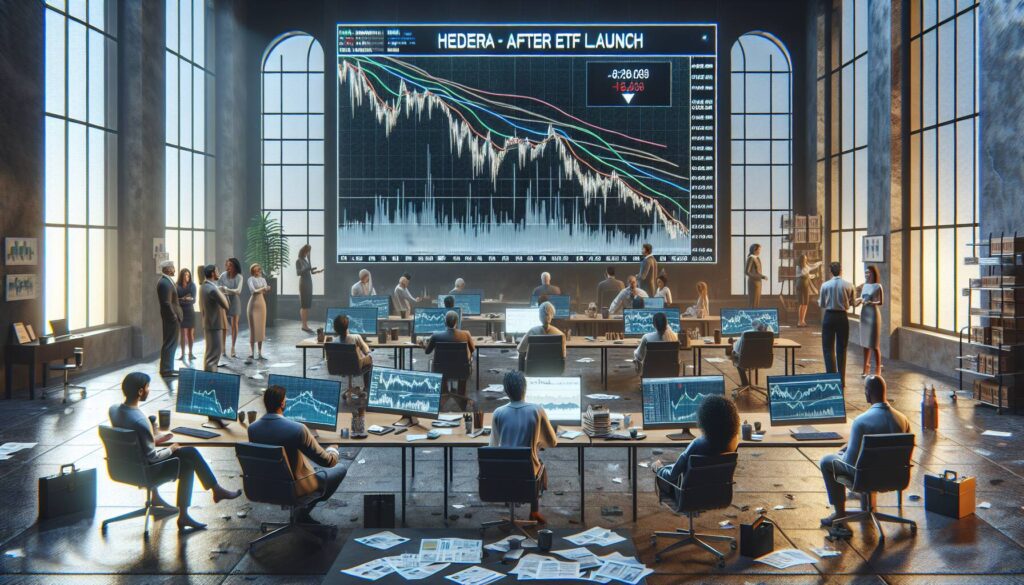 Hedera struggles after historic ETF launch