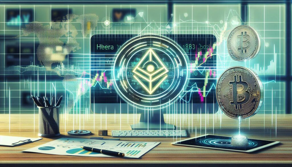 Hedera's hbar token experiences significant market fluctuations