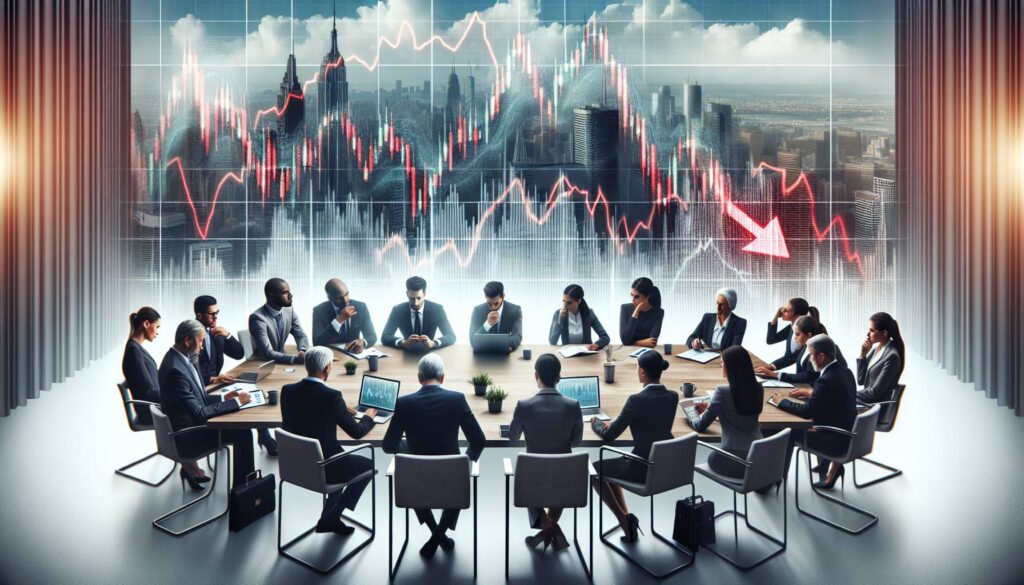 Investors cautious amid economic uncertainty