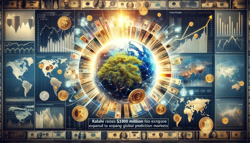 Kalshi raises $300 million to expand global prediction markets