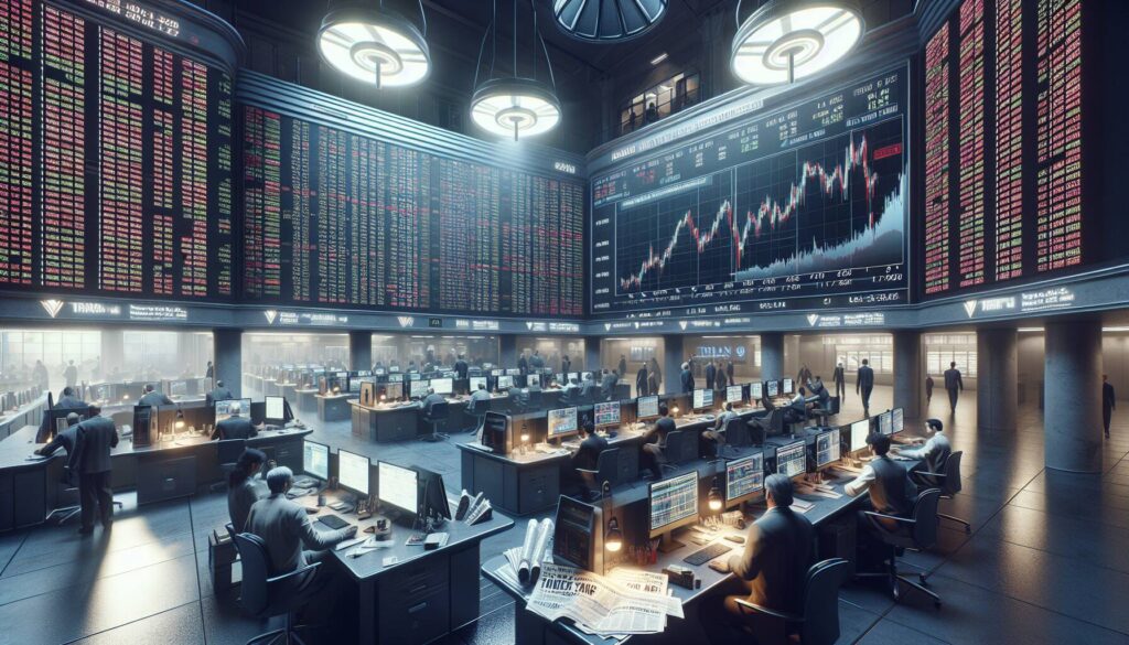 Market trading dynamics show routine profit-taking amidst volume changes