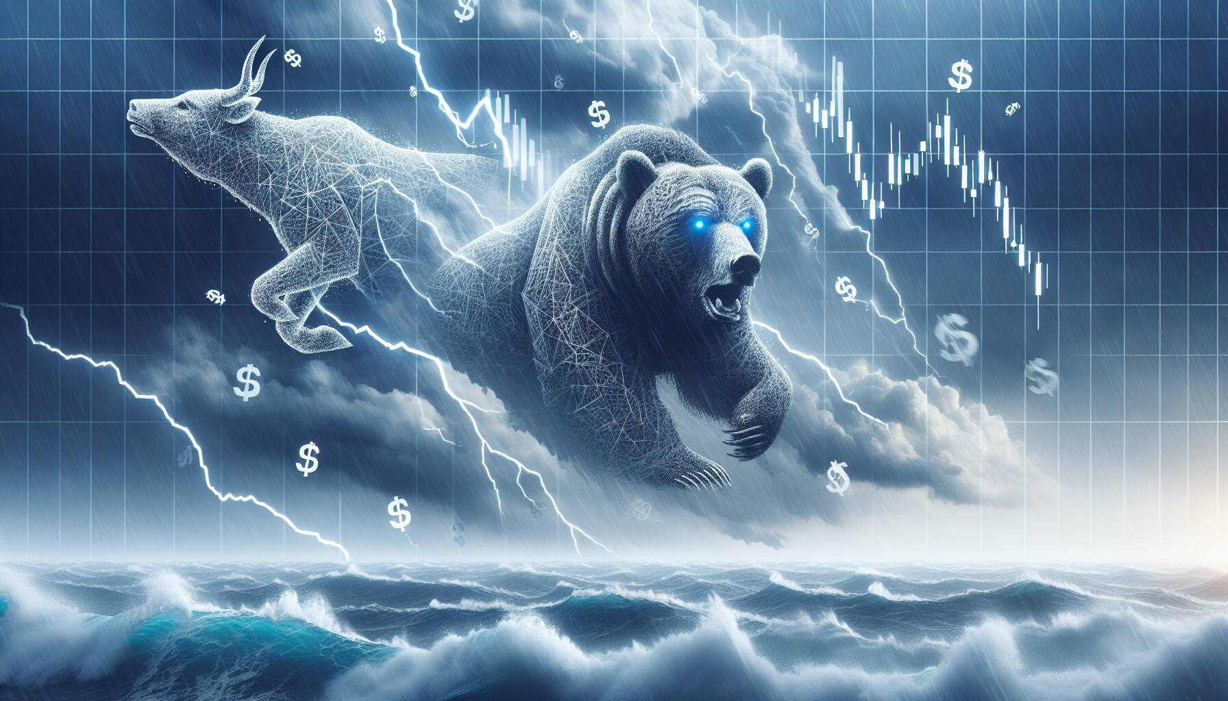 Market turbulence follows selloff below critical support level