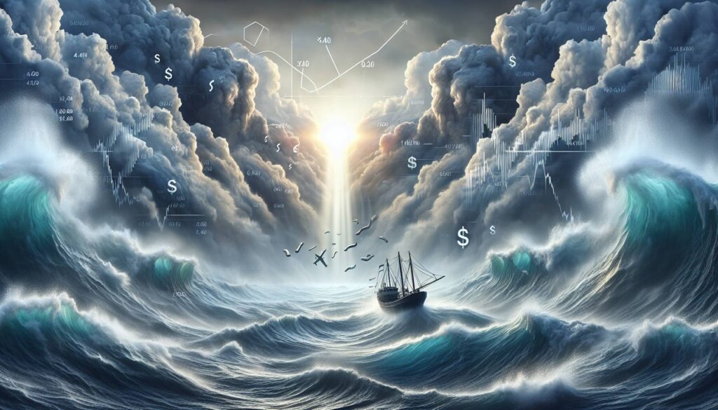 Market uncertainty following leverage flush