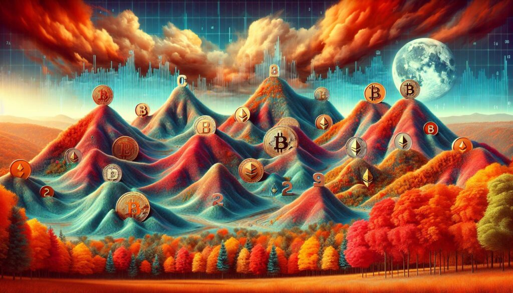 October's turbulent cryptocurrency landscape