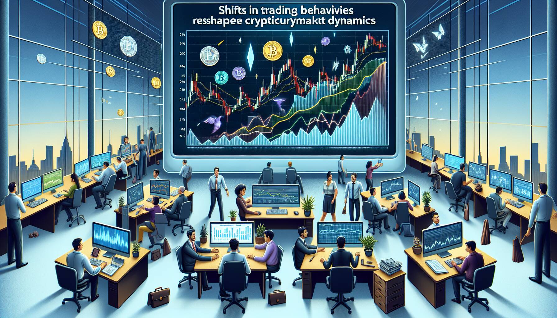 Shifts in trading behaviors reshape cryptocurrency market dynamics