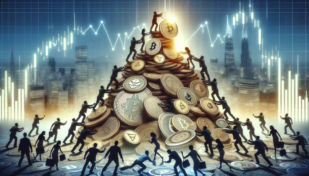 Surge in cryptocurrency activity signals investor buildup