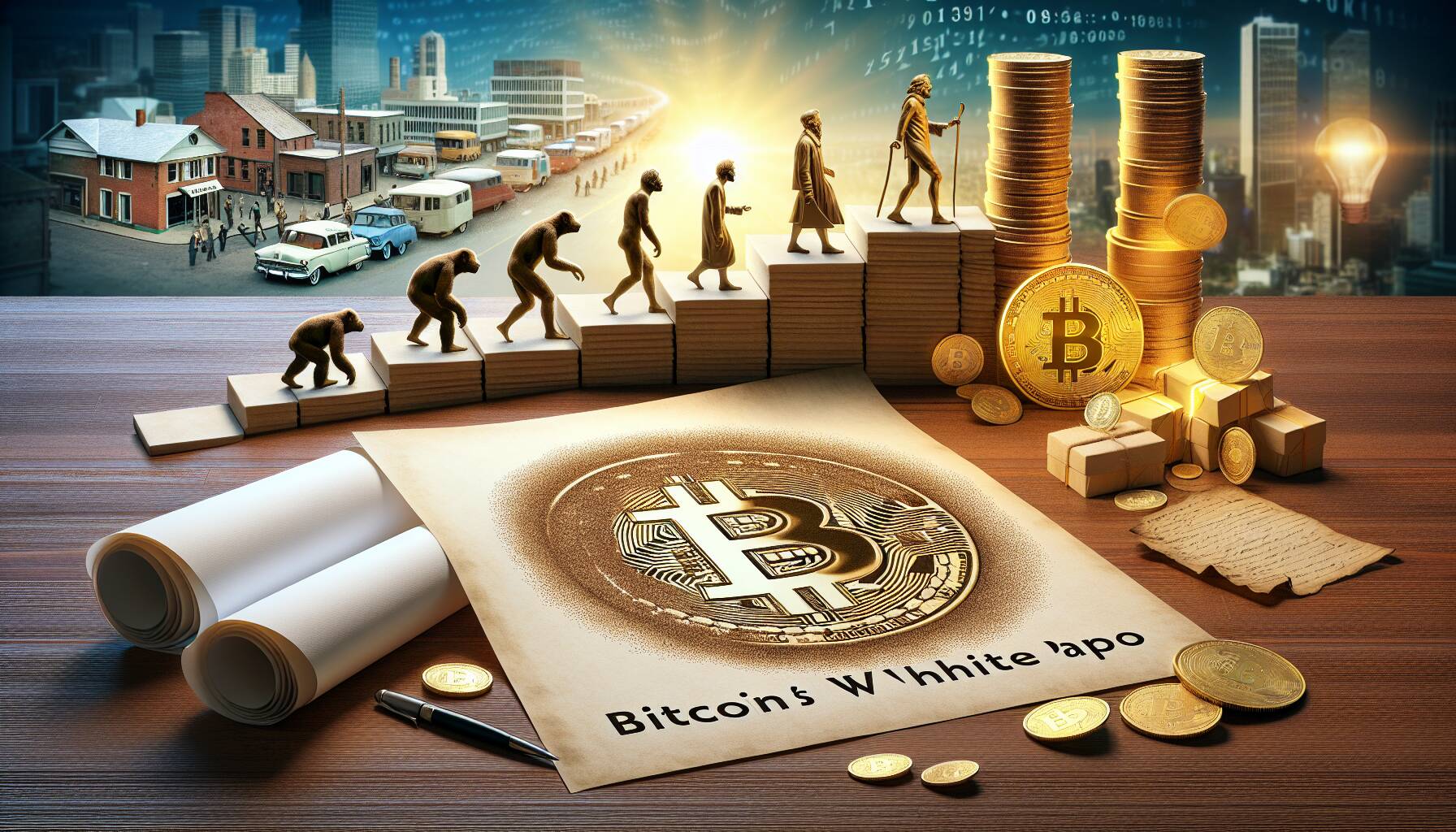 The evolving narrative of Bitcoin's white paper