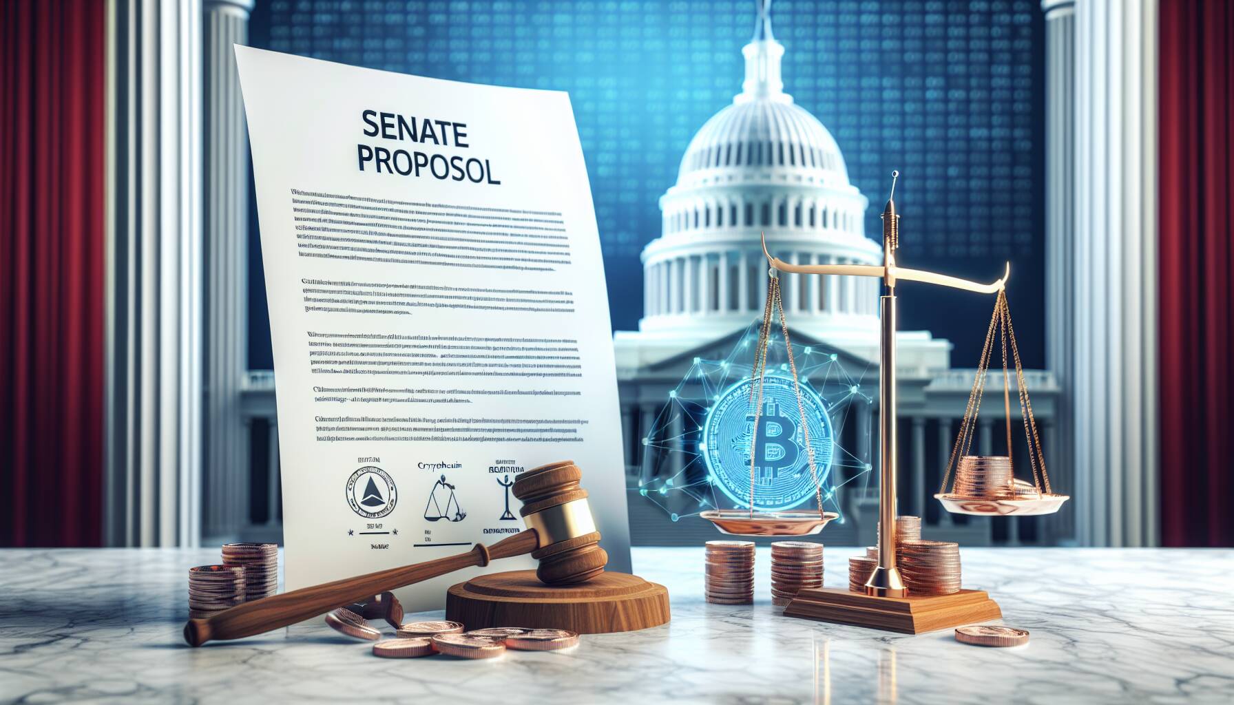 U.S. Senate proposal challenges decentralized finance regulations
