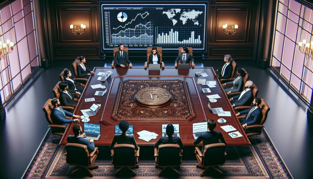 Unexpected leadership change in cryptocurrency industry