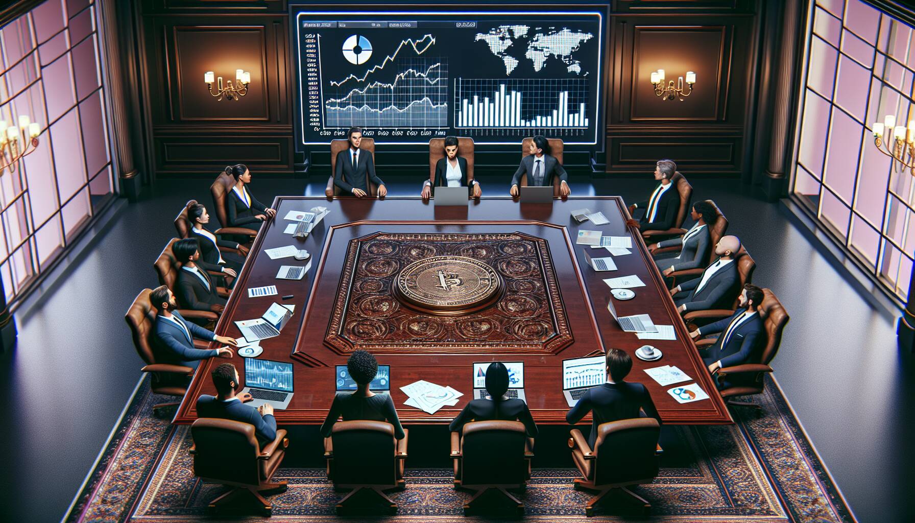 Unexpected leadership change in cryptocurrency industry