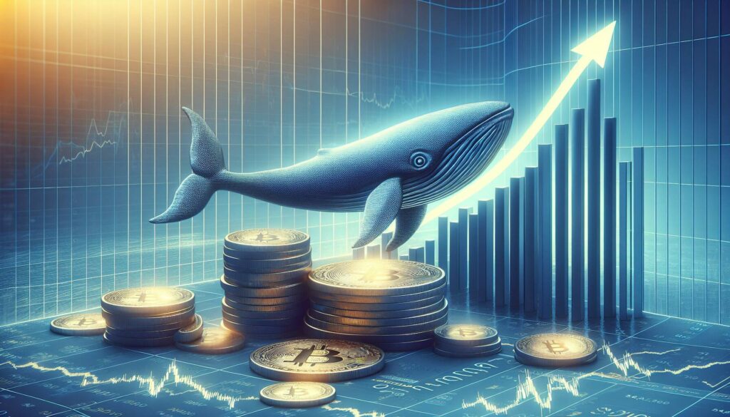 Whale accumulation drives bullish sentiment in declining exchange reserves