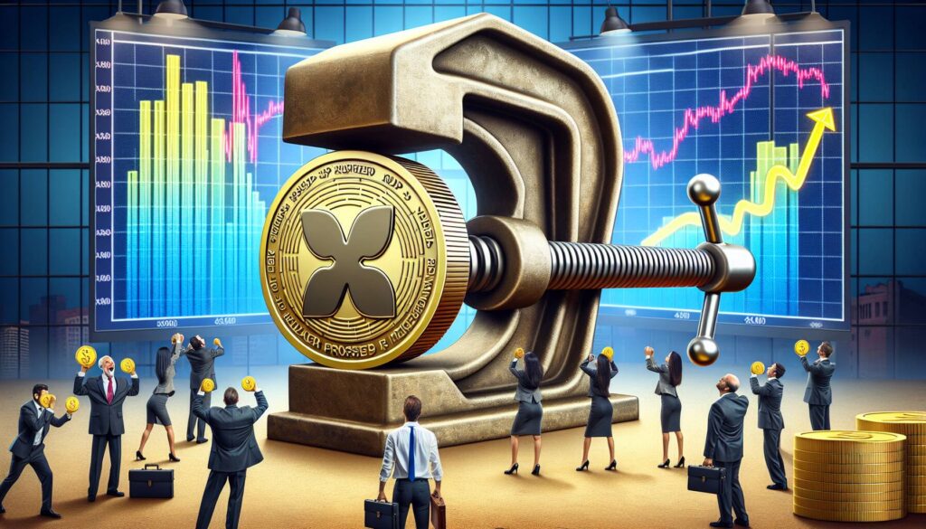 XRP under pressure amid market deleveraging