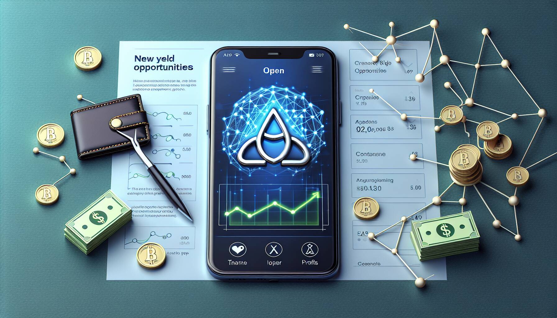 Aave app offers new yield opportunities in decentralized finance