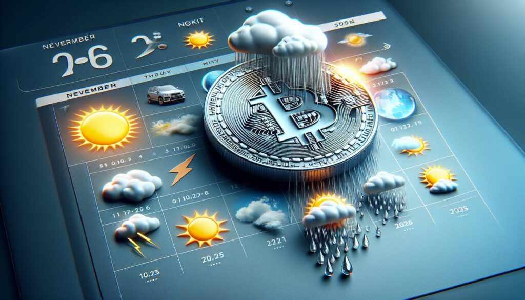 Anticipating November 10, 2025 in cryptocurrency and weather