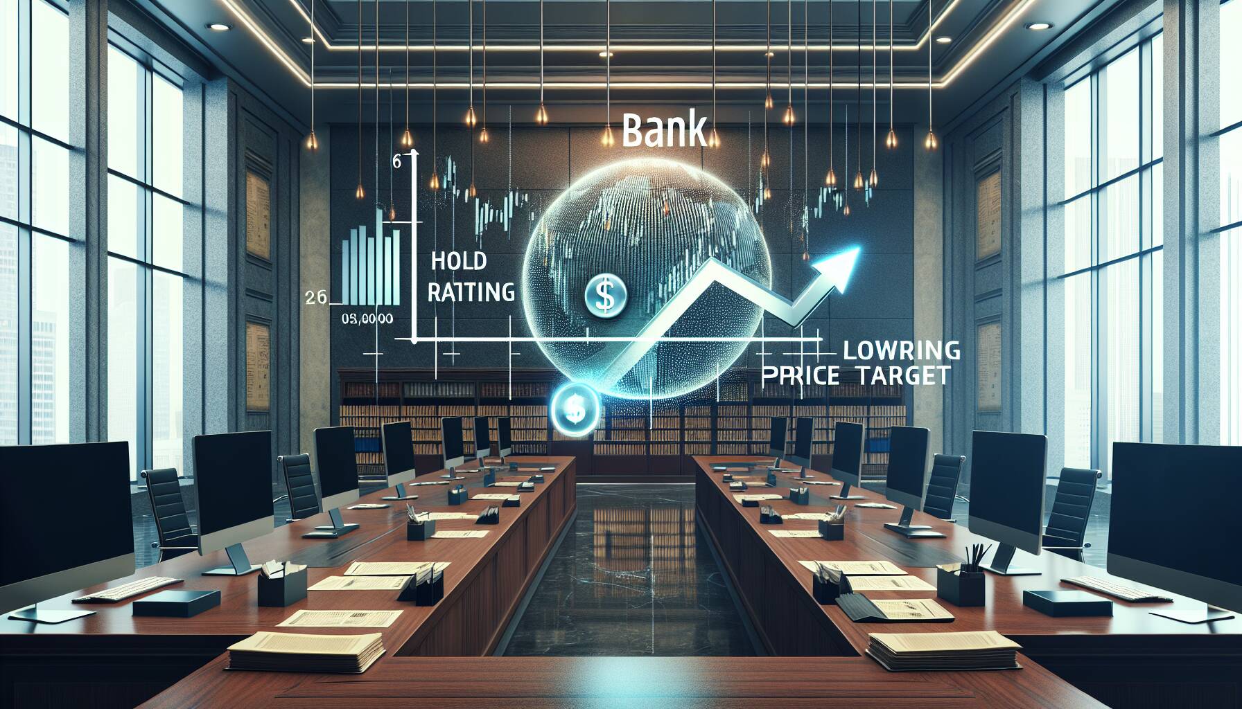 Bank maintains hold rating and lowers price target