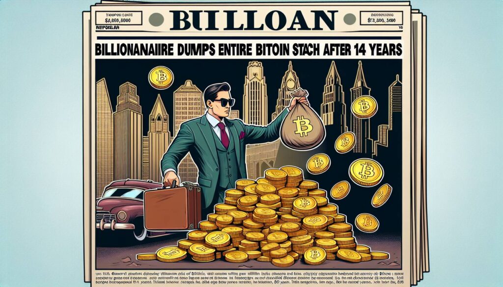 Bitcoin Billionaire Dumps Entire $1.3 Billion BTC Stash After 14 Years: Arkham - Decrypt