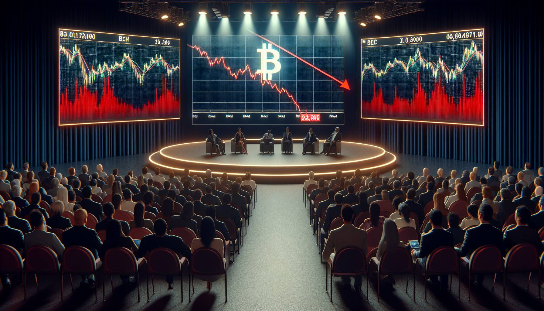 Bitcoin decline triggers significant market reactions