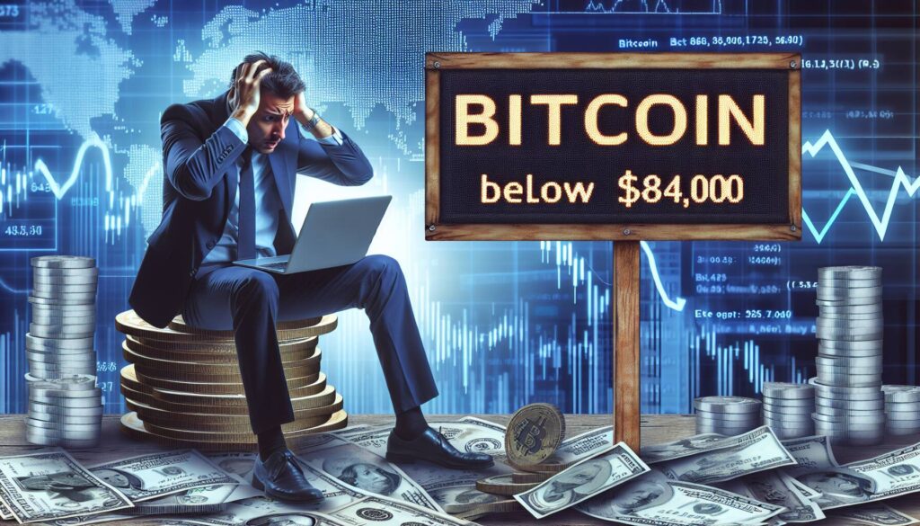 Bitcoin falls below $84,000 Friday: Discover Why Stock-Market Investors Are on High Alert