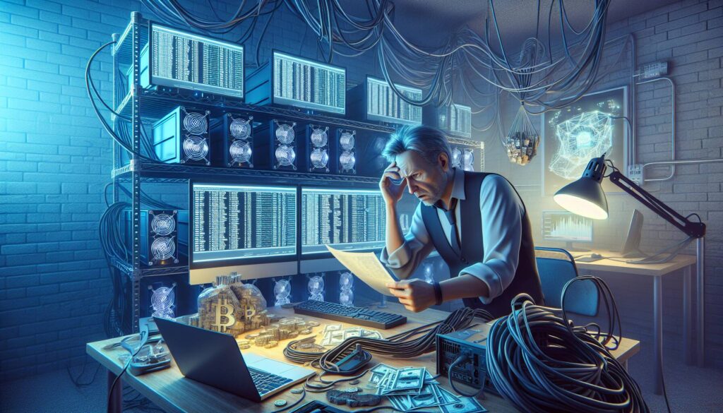 Bitcoin miner faces financial challenges despite strong revenue