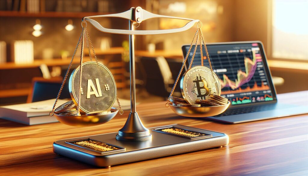 Bitcoin struggles as AI-linked tokens thrive
