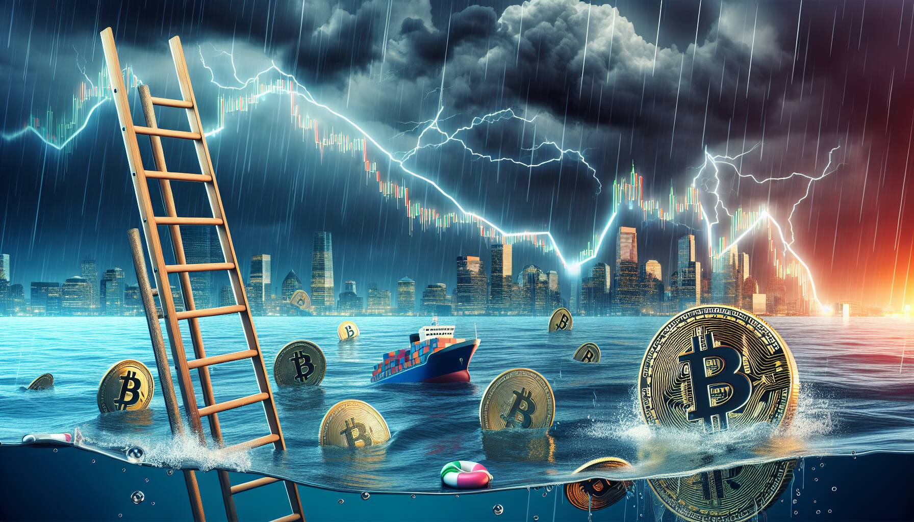 Bitcoin's decline below $100,000 amid market uncertainties