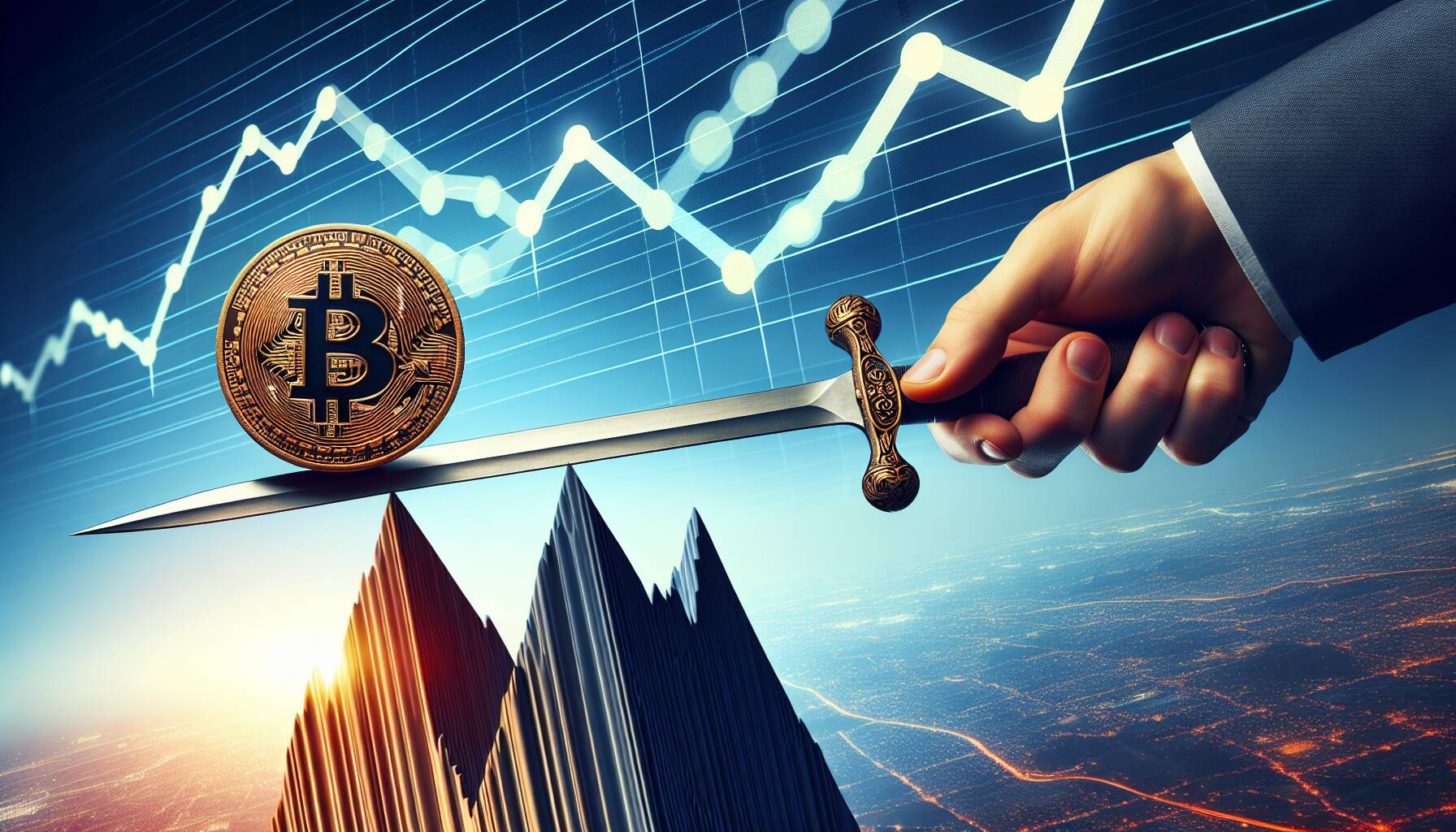 Bitcoin's indecision at record highs