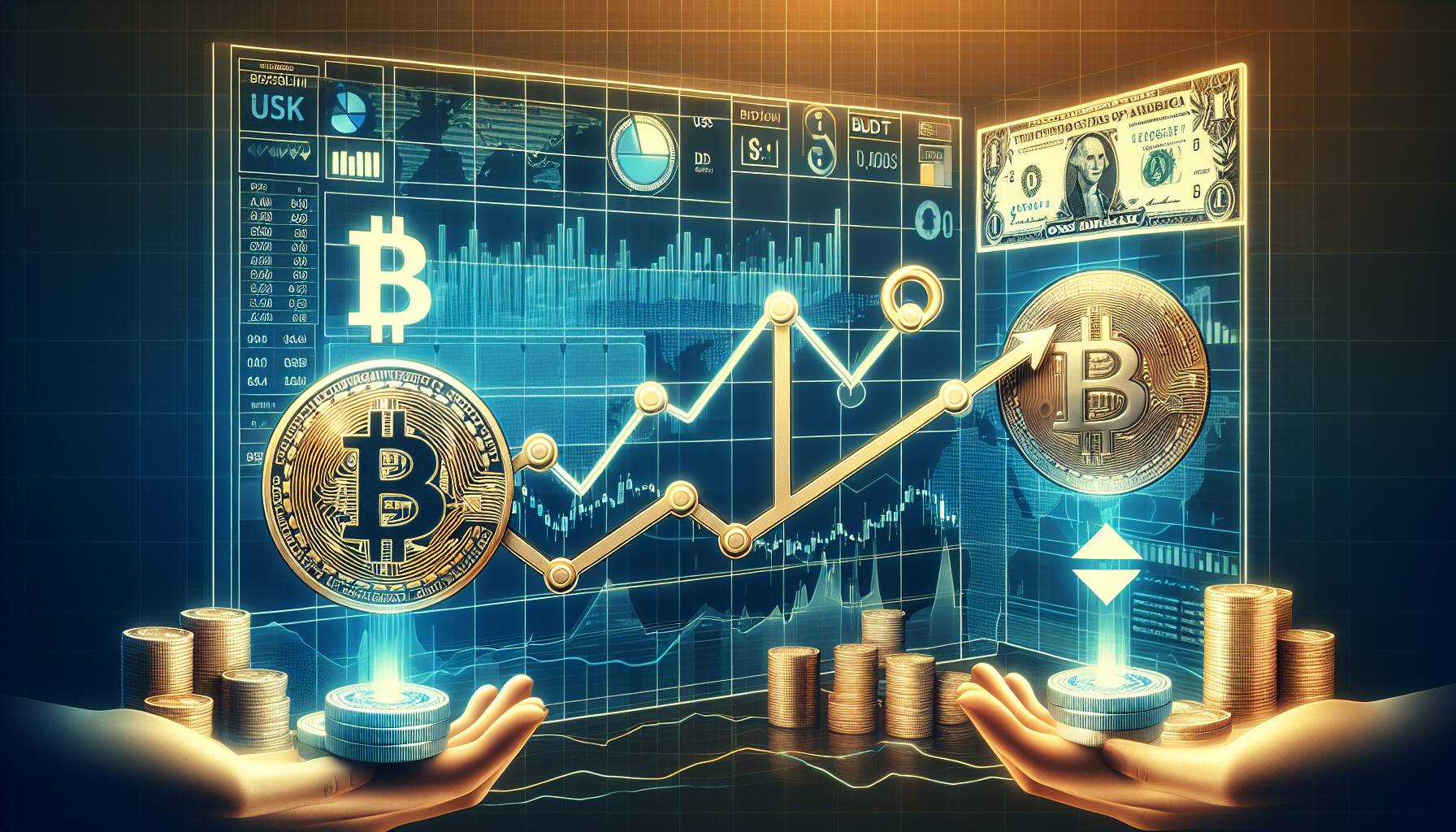 Bitcoin's influence on USDT stability