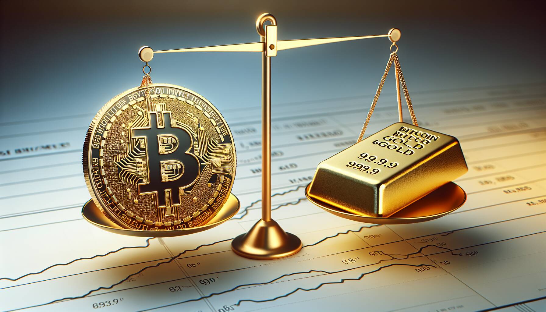 Bitcoin's potential to rival gold in investment appeal