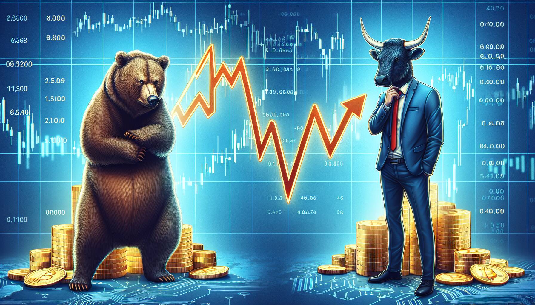 Bitcoin's price drop and bullish outlook