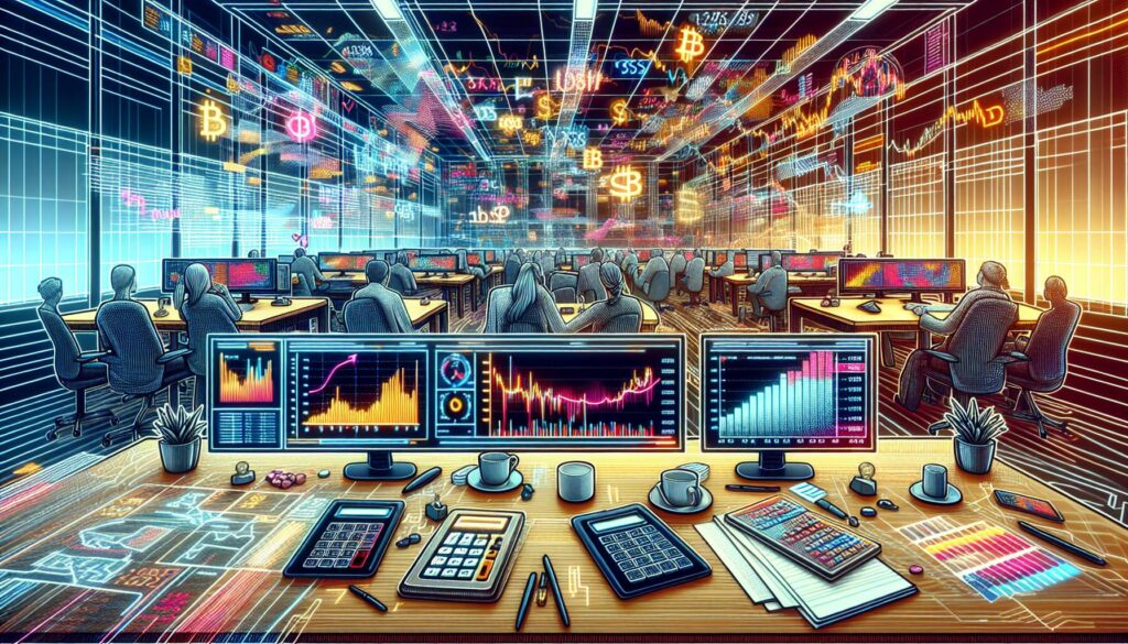 Critical trading thresholds in cryptocurrency market