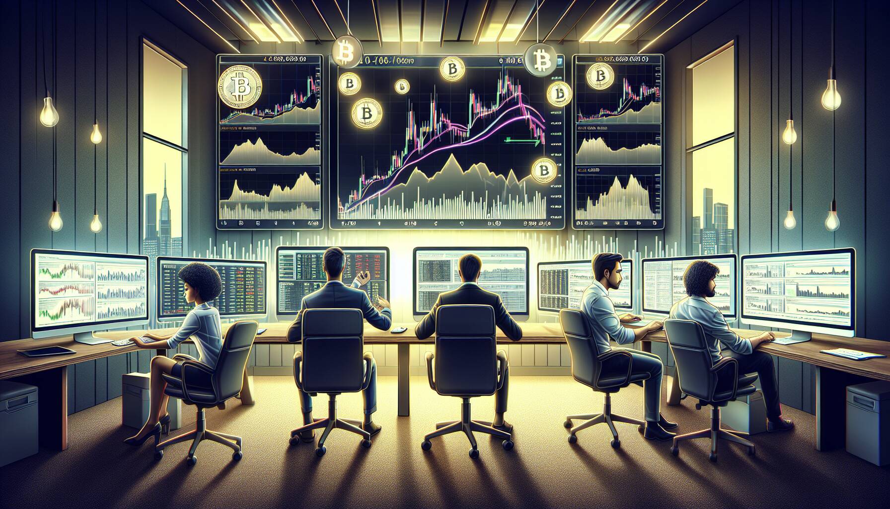 Crypto traders capitalize on short-term price movements