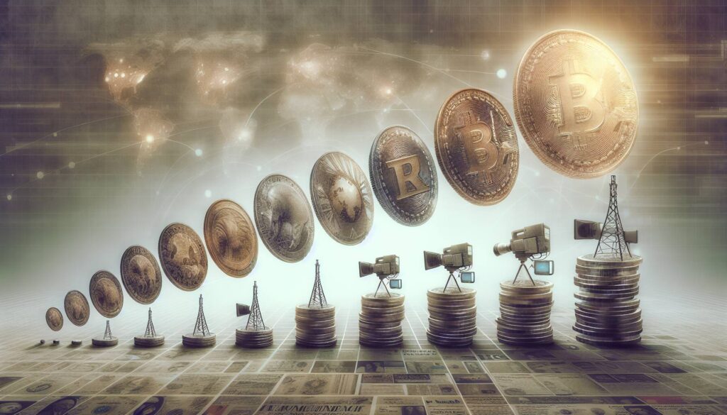 Cryptocurrency evolution and news media challenges