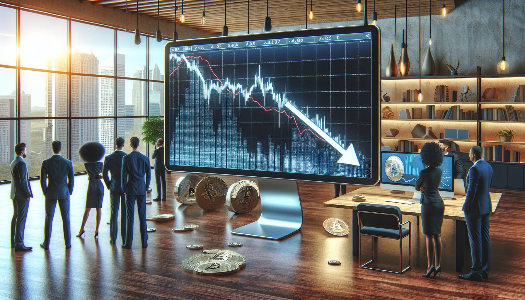 Cryptocurrency market declines impact investor sentiment