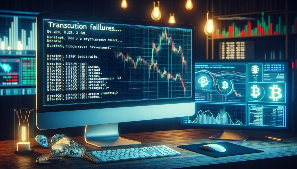 Cryptocurrency project faces setbacks due to transaction failures