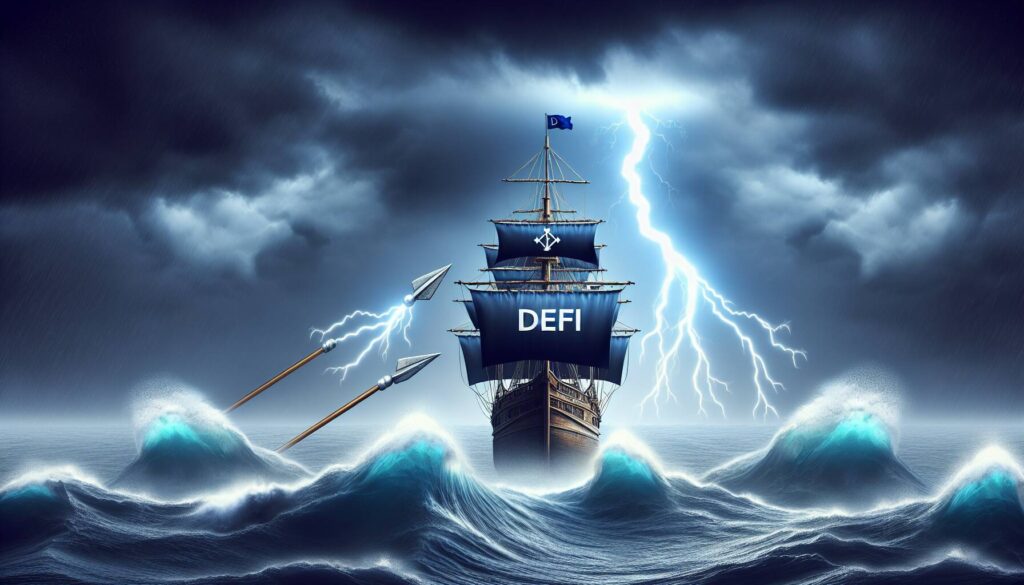 DeFi sector resilience in volatile markets