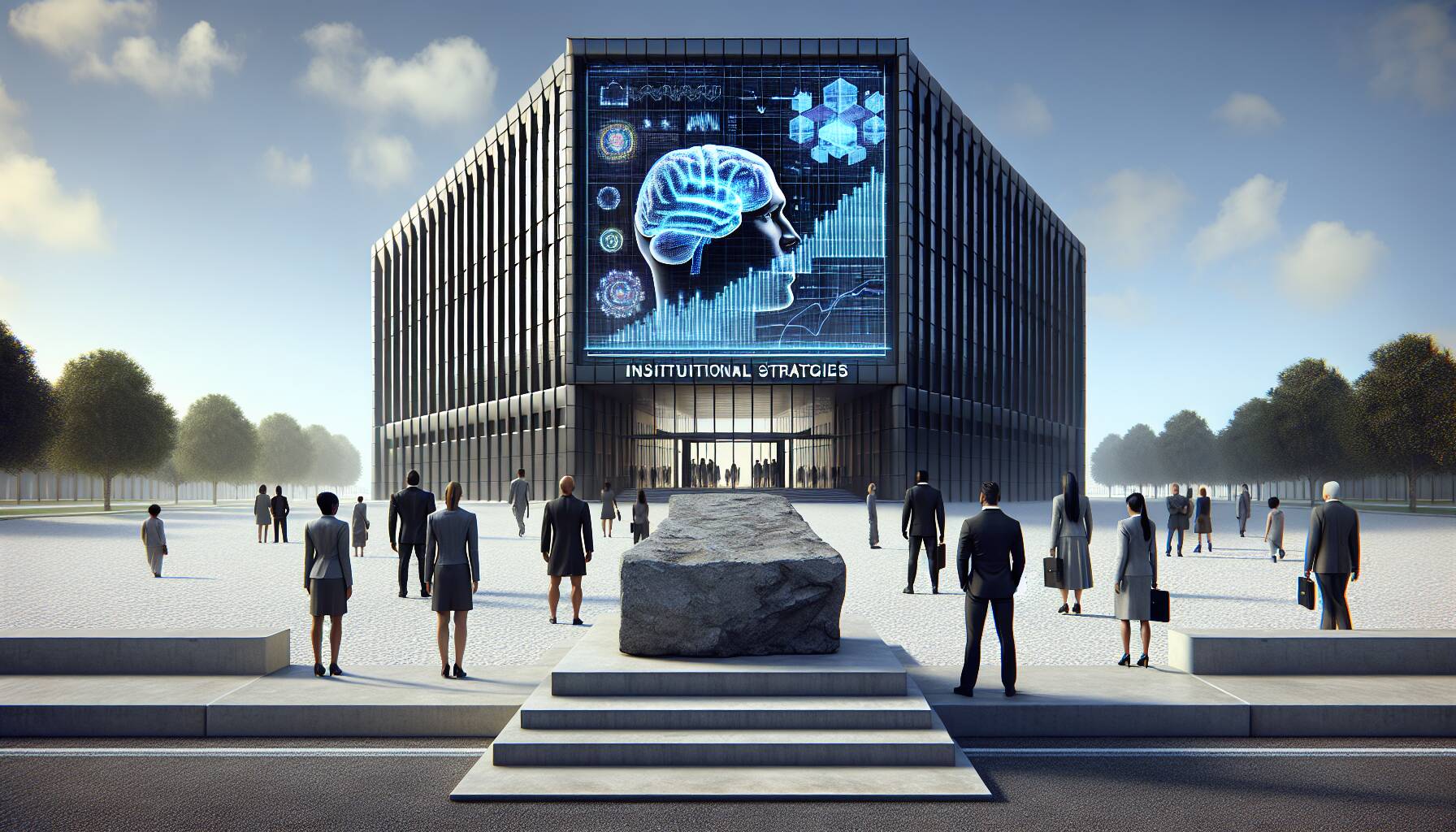 Digital assets and institutional strategies at a psychological threshold