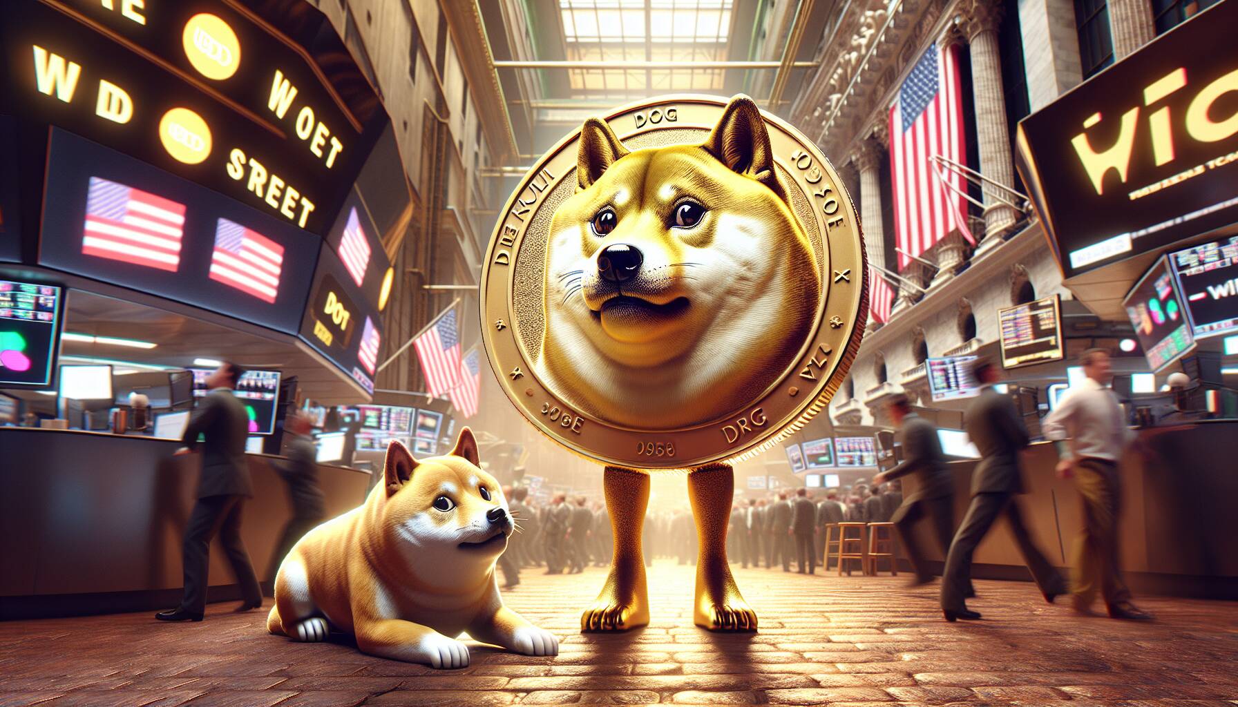 Dogecoin rebounds while Shiba Inu struggles