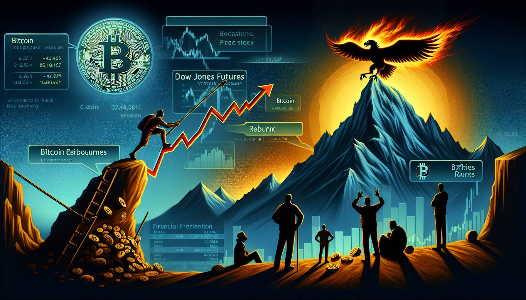 Dow Jones Futures Struggle as Bitcoin Rebounds: What Investors Need to Know
