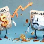 Equities rise as cryptocurrencies face profit-taking