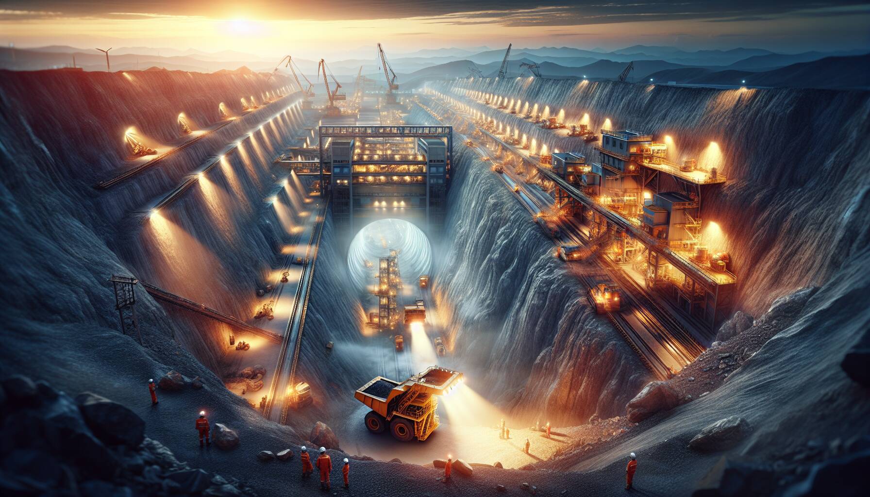 Expansion of underground mining in China