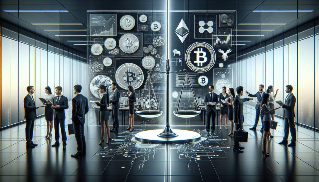 Firm's commitment to regulatory compliance in cryptocurrency