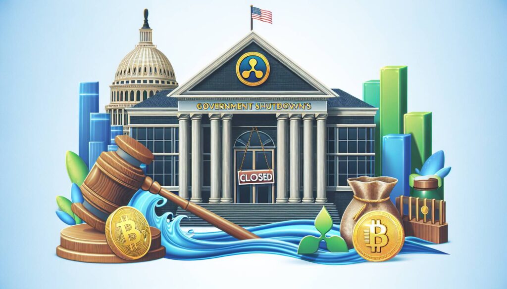Government shutdown's effects on crypto liquidity and regulation