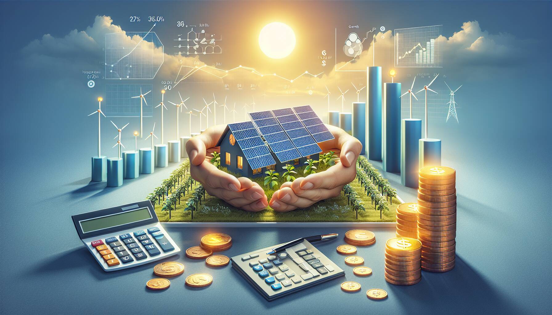 Innovative financing for hybrid solar projects