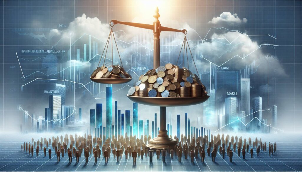 Institutional accumulation drives market dynamics